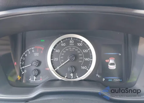 2020 Toyota Corolla Le from USA, damaged, VIN JTDHPRAE6LJ053314